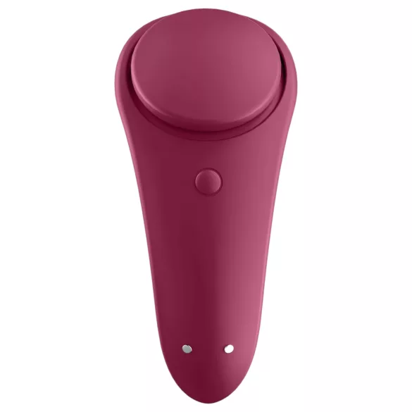 Satisfyer Sexy Secret - bærbar app-styret trussevibrator (rød)
