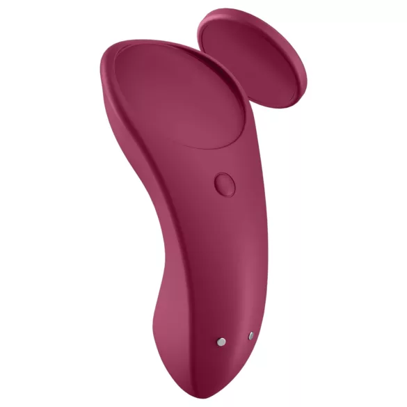 Satisfyer Sexy Secret - bærbar app-styret trussevibrator (rød)