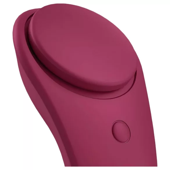 Satisfyer Sexy Secret - bærbar app-styret trussevibrator (rød)