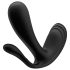 Satisfyer Top Secret Plus - smart 3-armet vibrator (sort)