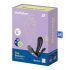 Satisfyer Top Secret Plus - smart 3-armet vibrator (sort)