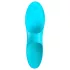 Satisfyer Teaser - fingervibrator med genopladeligt batteri - vandtæt - turkis