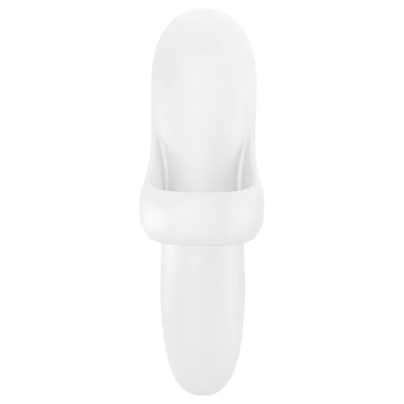 Satisfyer Bold Lover - fingervibrator - genopladelig, vandtæt - hvid