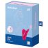 Satisfyer High Fly - genopladelig, vandtæt klitorisvibrator (pink)