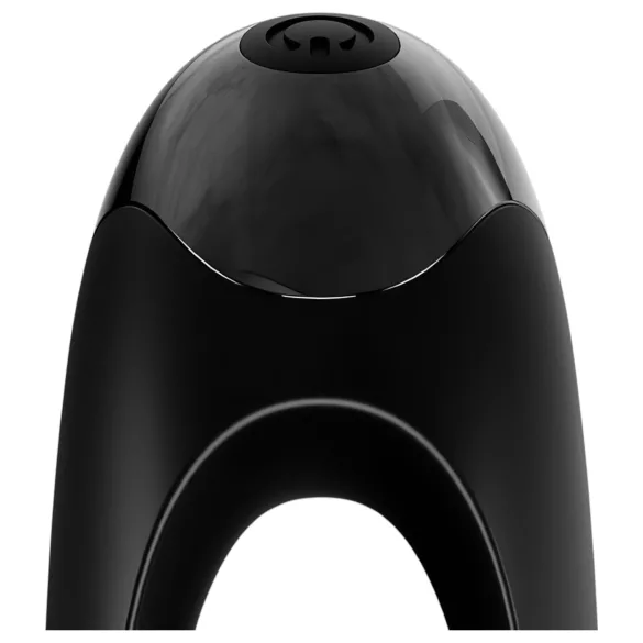 Satisfyer Candy Cane - vandtæt vibrator med to arme - genopladelig - sort