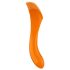 Satisfyer Candy Cane - genopladelig, vandtæt dual vibrator (orange)