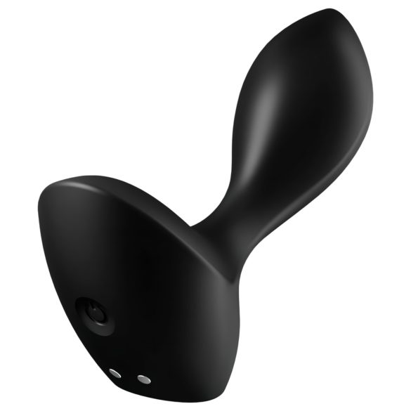 Satisfyer Backdoor Lover - genopladelig, vandtæt anal vibrator (sort)