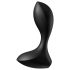Satisfyer Backdoor Lover - genopladelig, vandtæt anal vibrator (sort)
