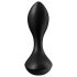 Satisfyer Backdoor Lover - genopladelig, vandtæt anal vibrator (sort)