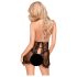 Penthouse Libido Boost - blonde babydoll og g-streng (sort) - L/XL