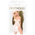 Penthouse Sweet Beast - Roset Babydoll Sæt (Hvid) - L/XL