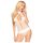 Penthouse Perfect Lover - halterneck bodysuit (hvid) - M/L