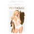 Penthouse Perfect Lover - halterneck bodysuit (hvid) - M/L