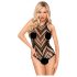 Penthouse Go Hotter - Halterneck, sexet netkrop (sort)