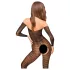 Penthouse Dreamy Diva - bodystocking med zigzag mønster - sort