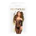 Penthouse Drømmende Diva - zigzag carmen jumpsuit (sort)