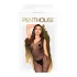 Penthouse Wild Catch - netcatsuit uden ærmer - sort - XL