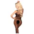 Penthouse Dirty Mind - net catsuit - åben skridt - sort