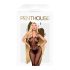 Penthouse Dirty Mind - åben net catsuit (sort)