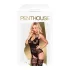 Penthouse Hottie - lingeriesæt - blonde og stropper - sort - XL