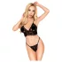 Penthouse Double Spice - bh-sæt - blonde - sort