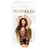 Penthouse Eye-Catcher - Sort kjole med høj hals - XL