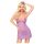 Penthouse Bedtime Story - natkjole & g-streng (lilla) - L/XL