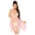 Penthouse - blonde babydoll med g-streng - pink