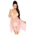Penthouse - blonde babydoll med g-streng - pink - M/L