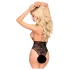 Penthouse Toxic Powder - body med halsbånd - sort