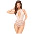 Penthouse Toxic Powder - halterneck bodystocking (hvid) - M/L