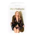 Penthouse Hypnotic Power - blonde kimono og g-streng - sort