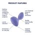 Satisfyer Sweet Seal - smart anal vibrator (lilla)
