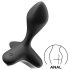 Satisfyer Game Changer - genopladelig analvibrator (sort)