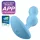 Satisfyer Deep Diver - App-styret analvibrator (blå)