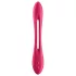 Satisfyer - parvibrator - genopladelig, fleksibel - rød