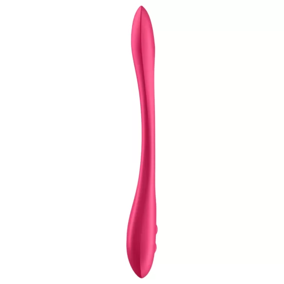 Satisfyer - parvibrator - genopladelig, fleksibel - rød
