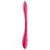 Satisfyer Elastic Joy - genopladelig, fleksibel parvibrator (rød)