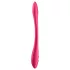 Satisfyer - parvibrator - genopladelig, fleksibel - rød