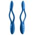 Satisfyer Elastic Game - genopladelig, fleksibel parvibrator (blå)