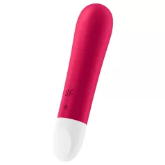 Satisfyer - bullet vibrator - genopladelig, vandtæt - rød