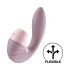 Satisfyer Supernova - genopladelig 2-i-1 lufttryksvibrator (pink)