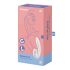 Satisfyer Supernova - genopladelig 2-i-1 luftbølge vibrator (hvid)