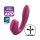 Satisfyer Sunray - Genopladelig 2-i-1 lufttryksvibrator (rød)