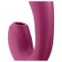 Satisfyer Sunray - Genopladelig 2-i-1 lufttryksvibrator (rød)