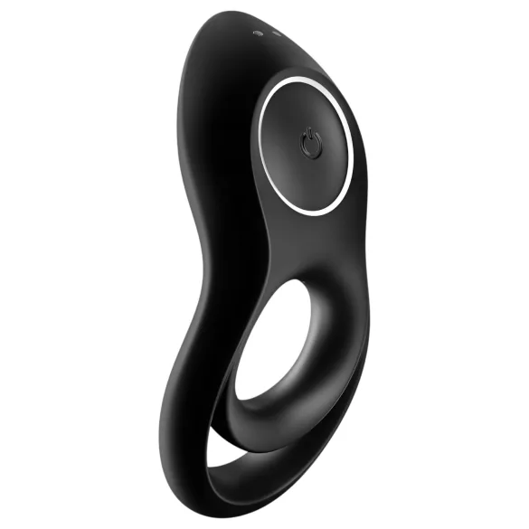 Satisfyer Legendary Duo - vibrerende penisring - genopladelig - sort