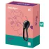 Satisfyer Majestic Duo - penisring med vibrator - genopladelig vandtæt - sort