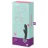 Satisfyer Triple Lover - G-punkt & masserende vibrator (sølv)