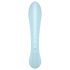 Satisfyer Triple Oh - genopladelig klitorisvibrator med arm (blå)