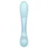 Satisfyer Triple Oh - vibrator med klitorisarm - genopladelig - blå